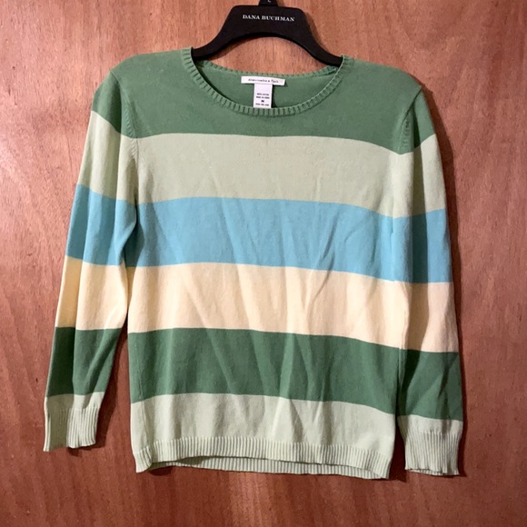 Abercrombie & Fitch very soft and cute 100% cotton sweater top w/4 colors (mlb) - Picture 2 of 5